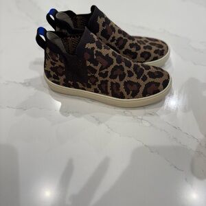 Rothy’s Leopard Print Chelsea boot